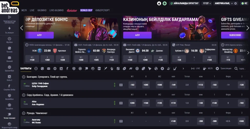 General information about Betandreas