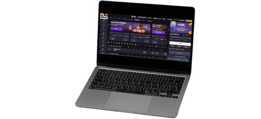 Betandreas account management